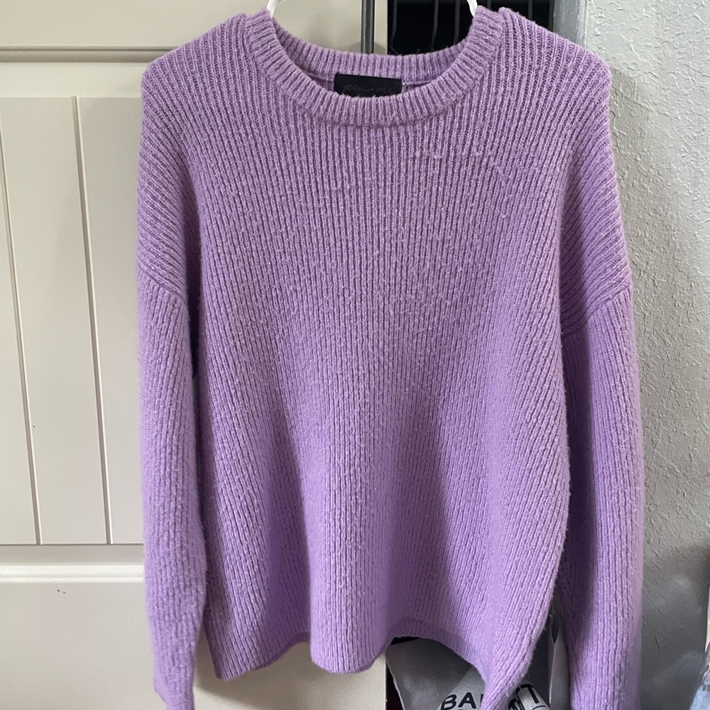 light purple kendall and kylie pacsun sweater